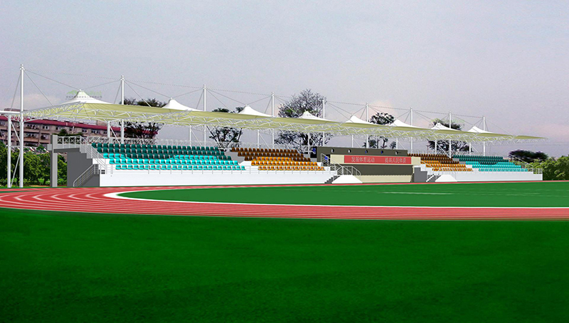 學校膜結構看臺